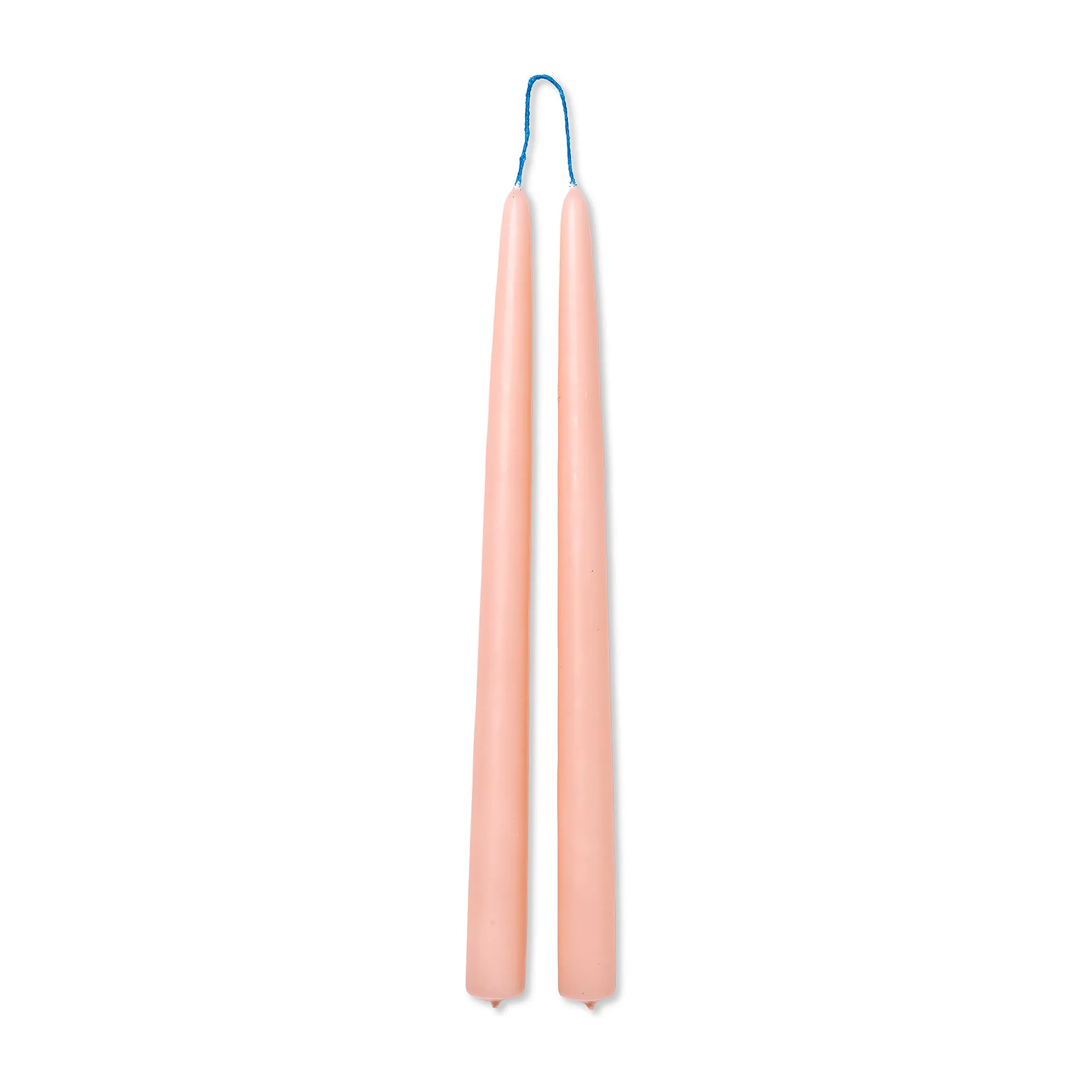 2 Velas hechas a mano dipped candles 30 cm, Blush Ferm Living