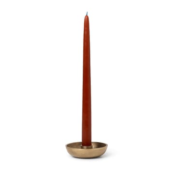 2 Velas hechas a mano dipped candles 30 cm - Rust - ferm LIVING