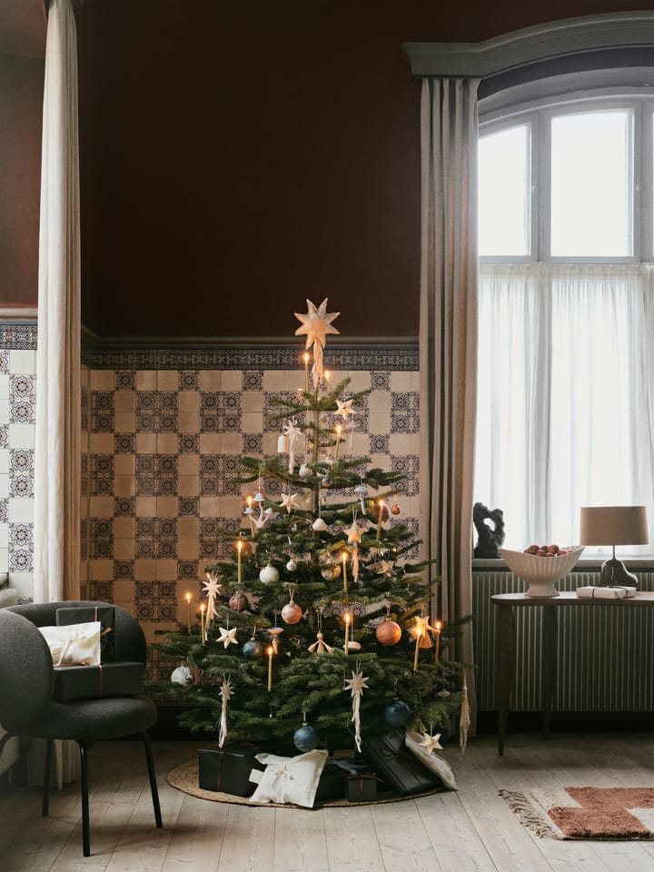 3 Colgantes de árbol de Navidad Snowball ornaments, White Ferm Living