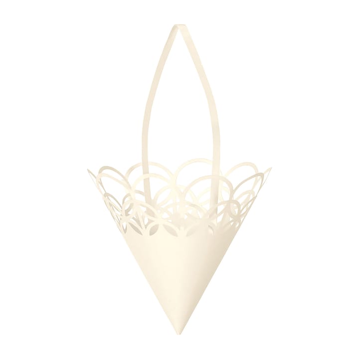 3 Colgantes de navidad conos Ø10cm, Off-white Ferm Living