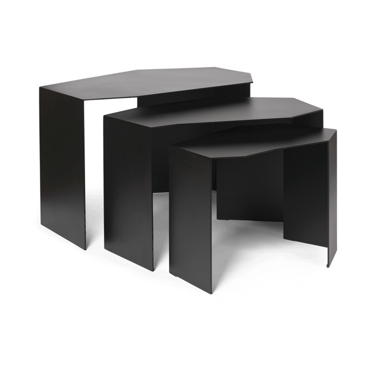 3 Mesas Shard cluster - Black - Ferm LIVING