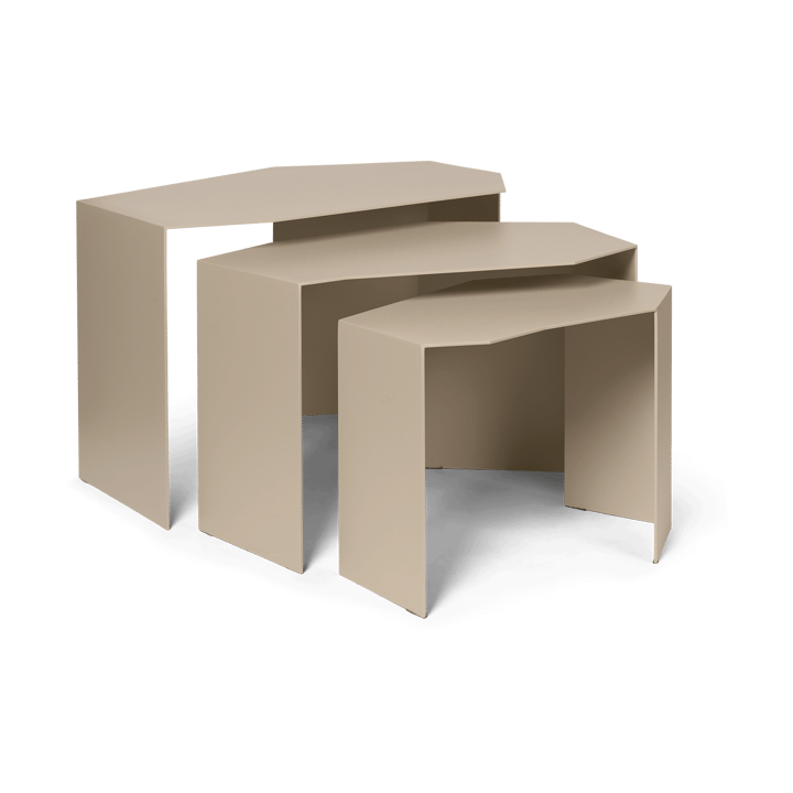 3 Mesas Shard cluster - Cashmere - Ferm Living