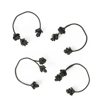 4 Anillos servilletero Forest - Black brass - Ferm Living
