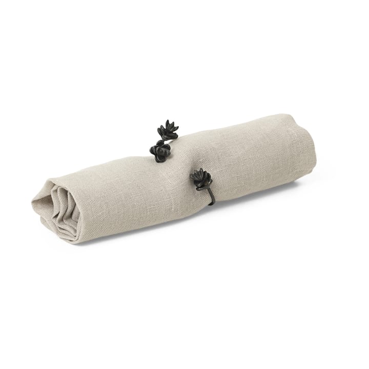 4 Anillos servilletero Forest, Black brass Ferm Living