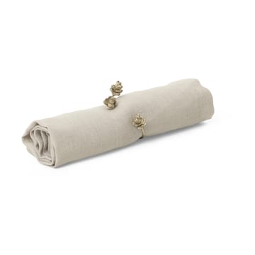4 Anillos servilletero Forest - Brass - Ferm Living