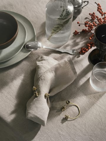 4 Anillos servilletero Forest - Brass - Ferm Living