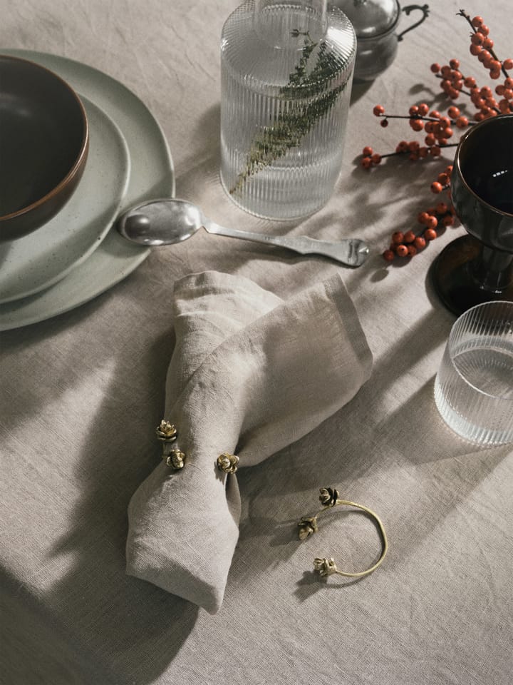 4 Anillos servilletero Forest, Brass Ferm Living