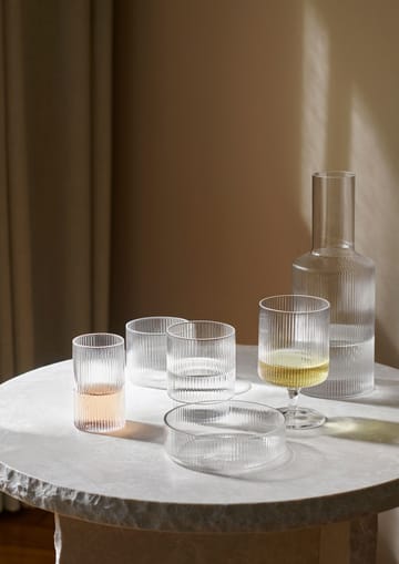 4 Boles para desayuno Ripple - clear - ferm LIVING