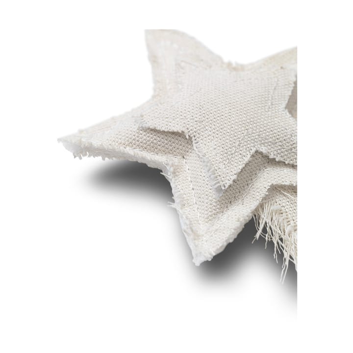 4 Colgantes de árbol de Navidad Vela Star Ornaments, Natural Ferm Living