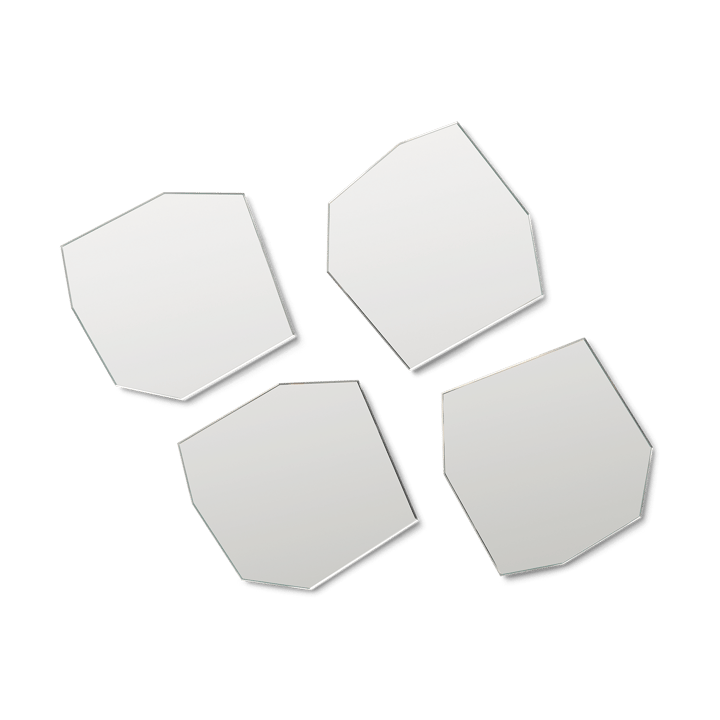 4 Posavasos Shard, Mirror Ferm Living