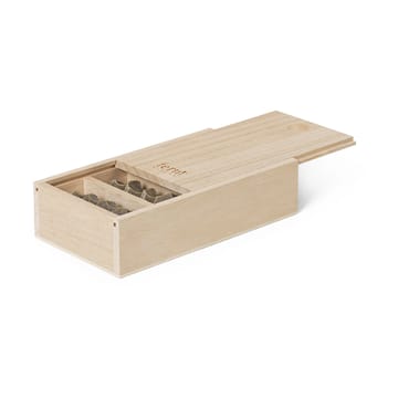4 Soportes para cubiertos Serre - Moss green - Ferm Living