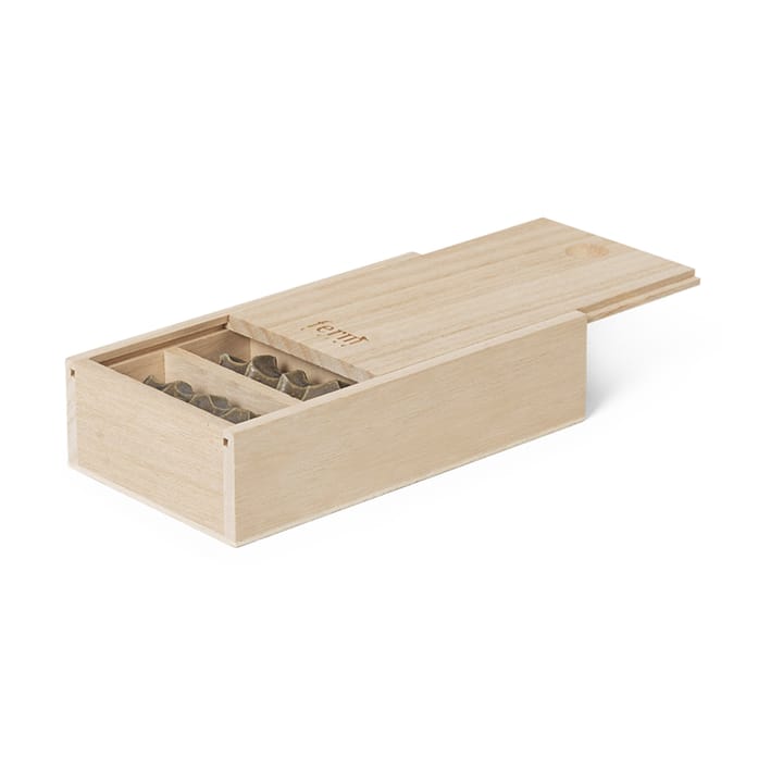 4 Soportes para cubiertos Serre, Moss green Ferm Living