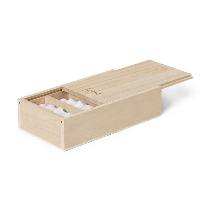 4 Soportes para cubiertos Serre, Off-white Ferm Living