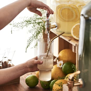 4 Vasos altos Ripple - transparente - Ferm Living