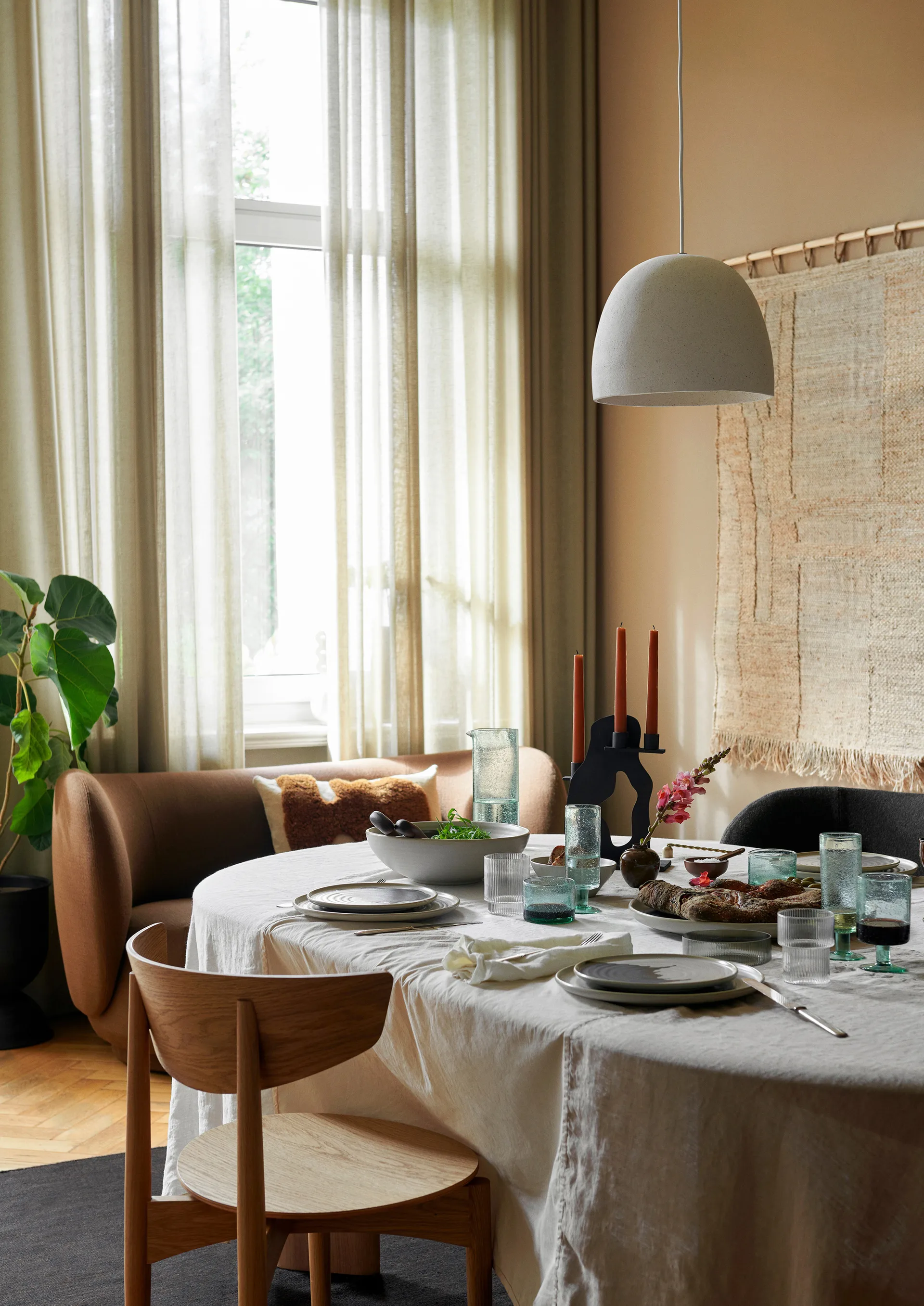 Adorno de pared Harvest 100x165 cm, Natural Ferm Living