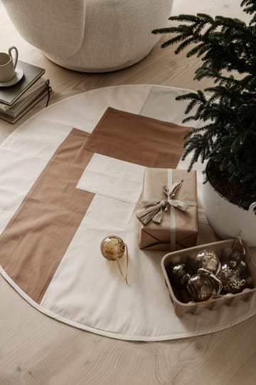 Alfombra árbol de Navidad Tonal Ø120 cm - Natural - Ferm Living
