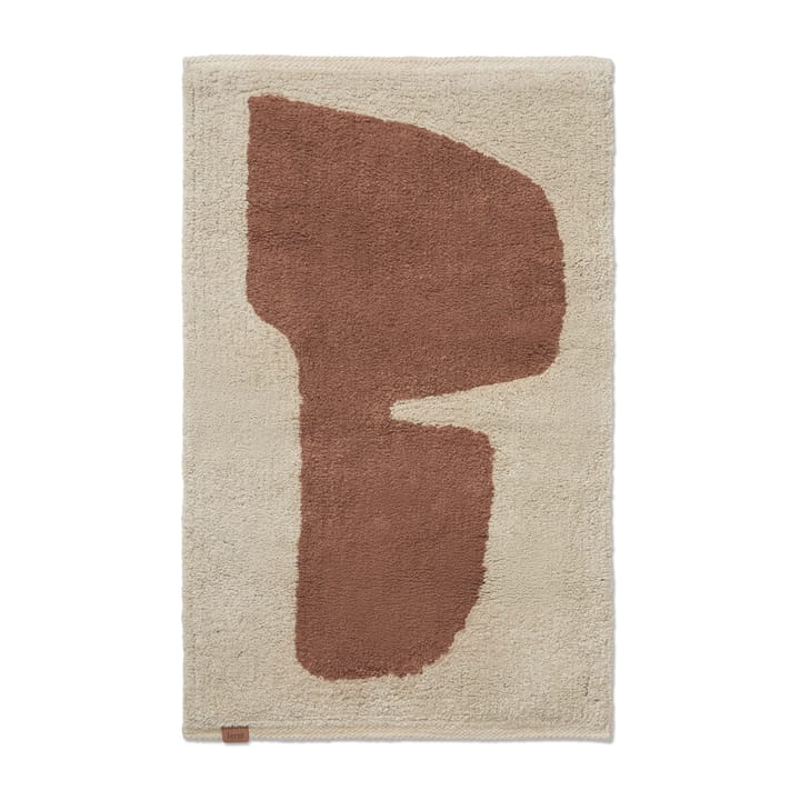 Alfombra de baño Lay 50x70 cm - Parchment-rust - ferm LIVING