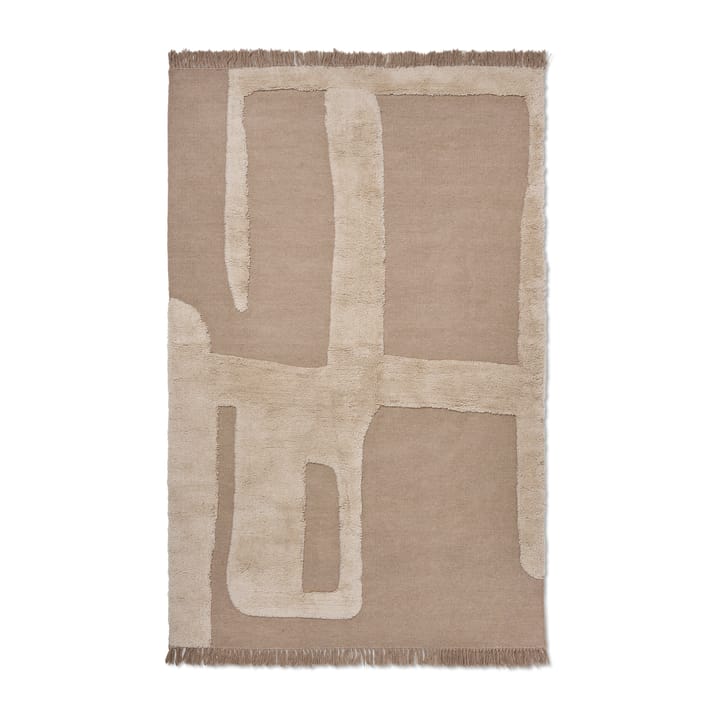 Alfombra de lana Alley L 160x250 cm - Natural - ferm LIVING