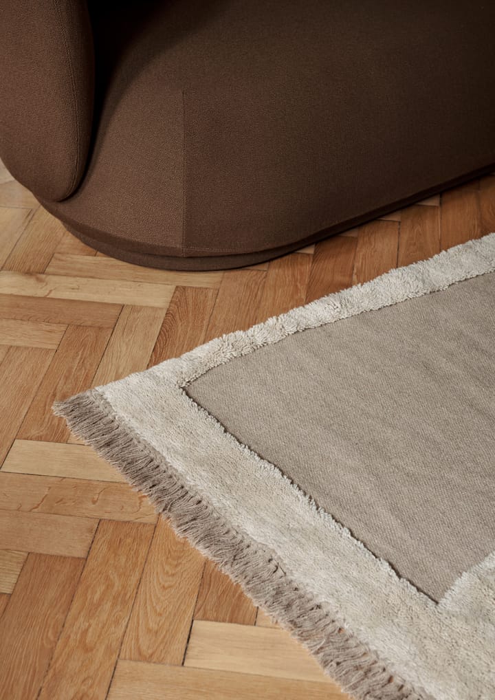 Alfombra de lana Alley L 160x250 cm, Natural Ferm Living