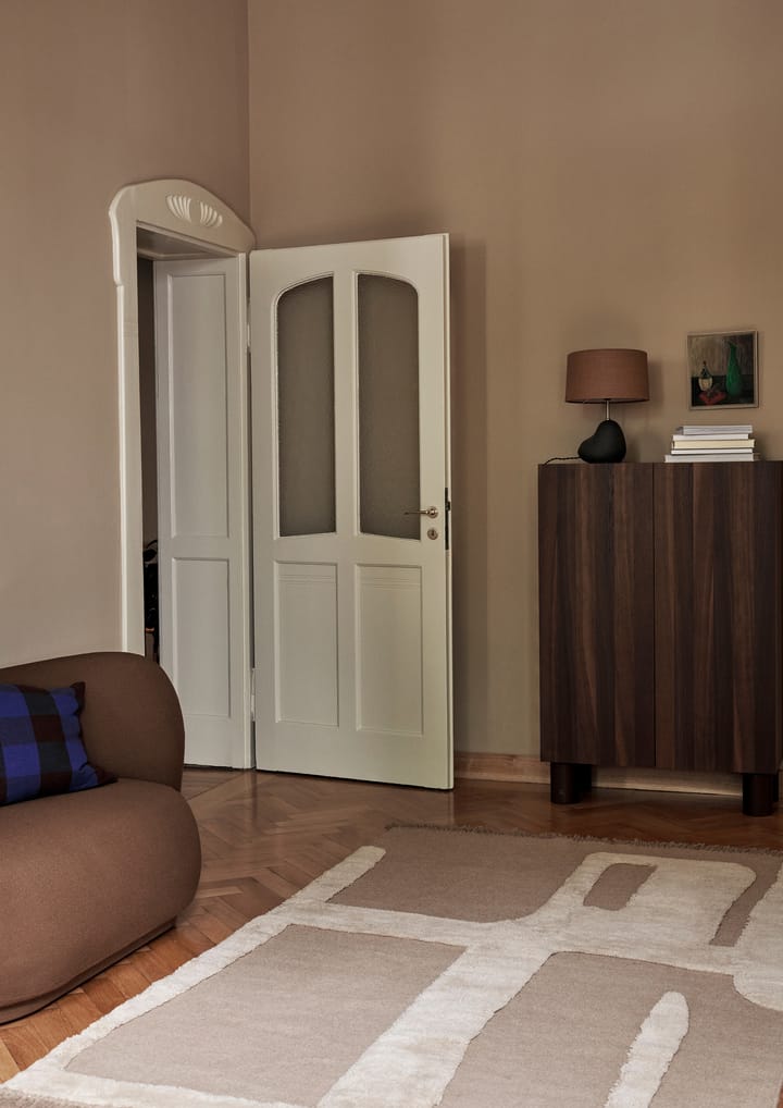 Alfombra de lana Alley L 160x250 cm, Natural Ferm Living