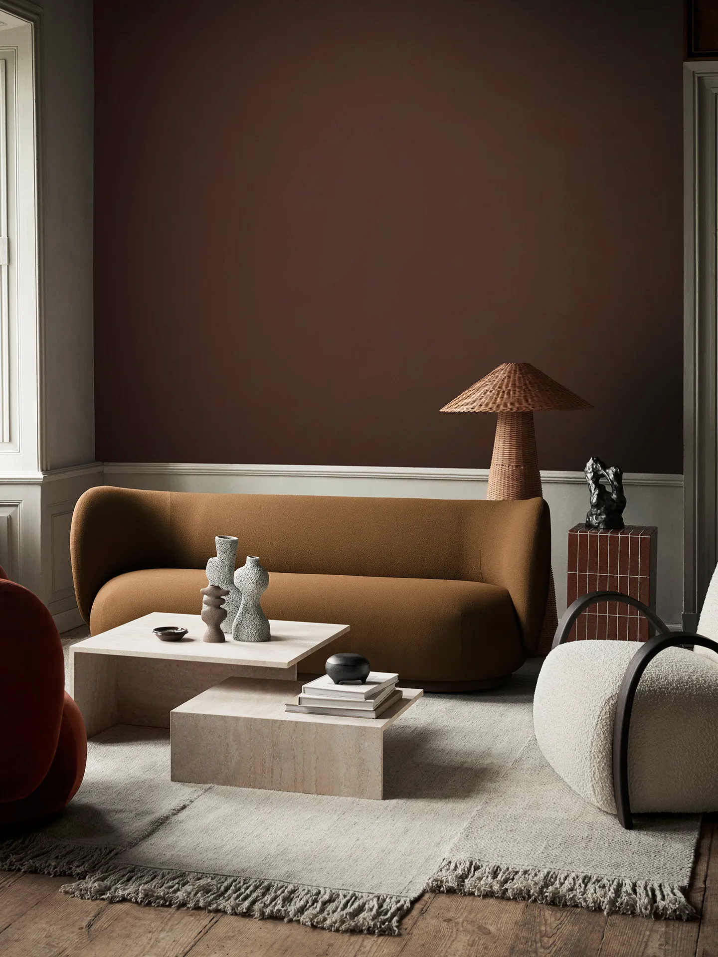 Alfombra de lana Alter, Natural, 300x350 cm Ferm Living