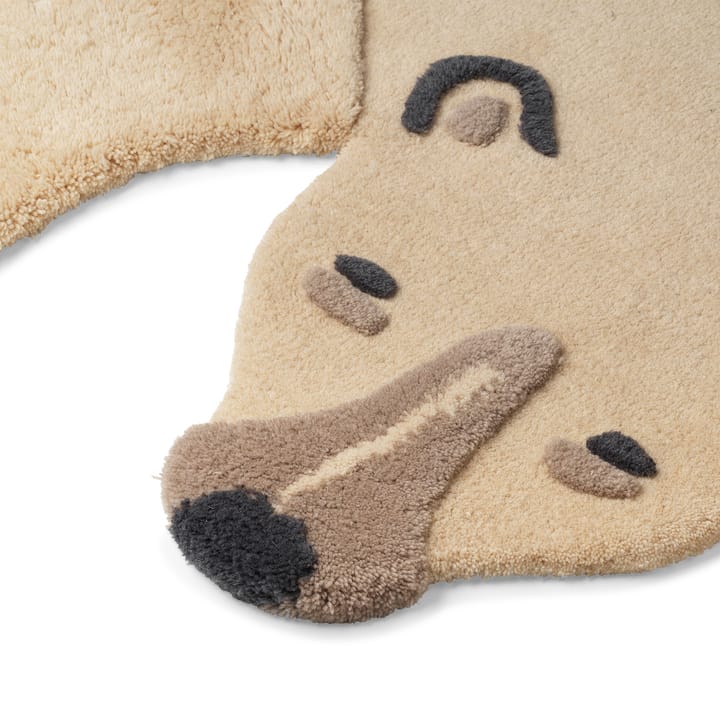 Alfombra de lana Animal, Polar bear Ferm Living