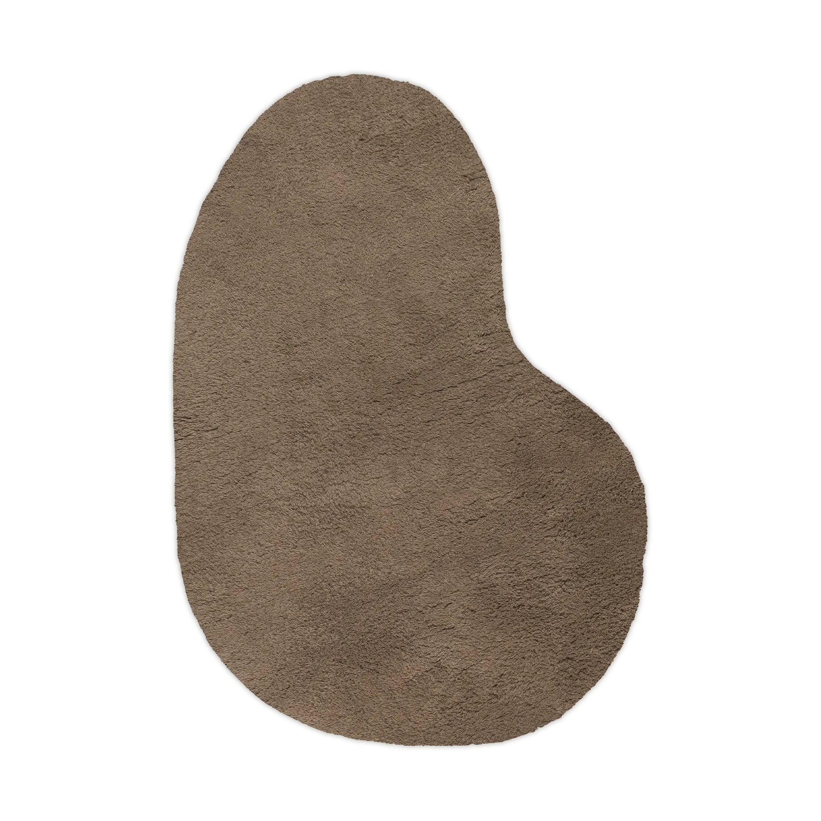 Alfombra de lana Forma 175x250 cm, Marrón ceniza Ferm Living