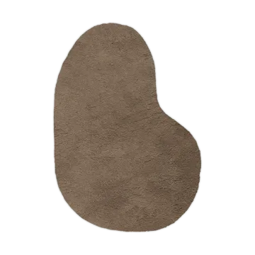 Alfombra de lana Forma 175x250 cm - Marrón ceniza - Ferm Living