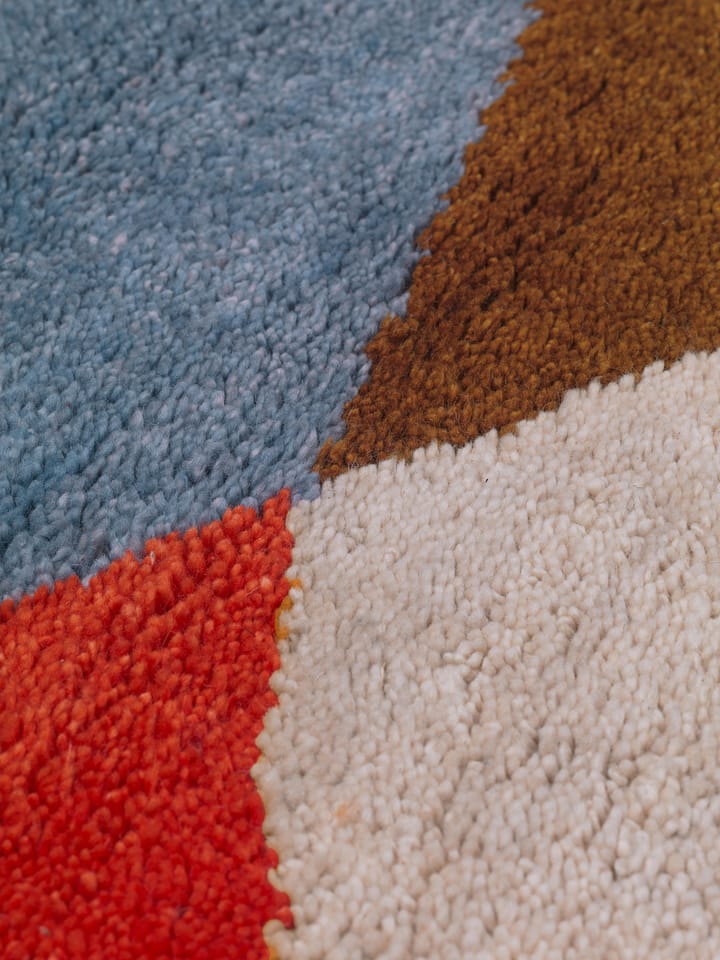 Alfombra de lana Harlequin 80x120 cm, Multi Ferm Living