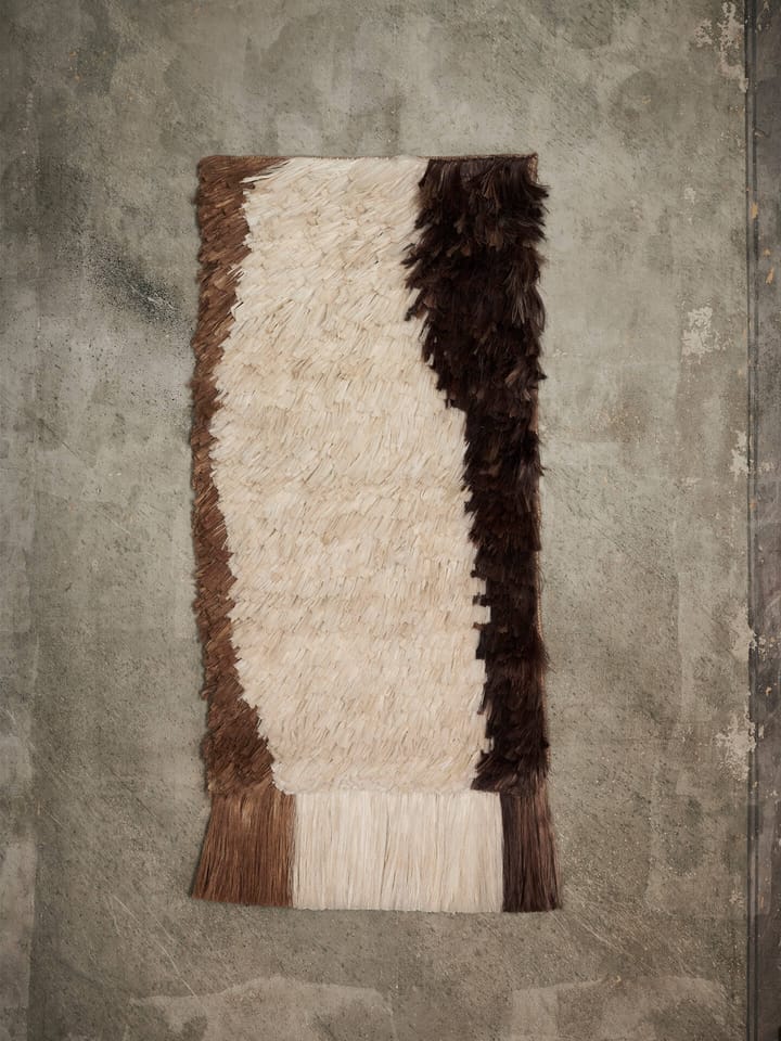 Alfombra de pared Edge Wall Rug 50x110 cm, Blanco roto - Café Ferm Living