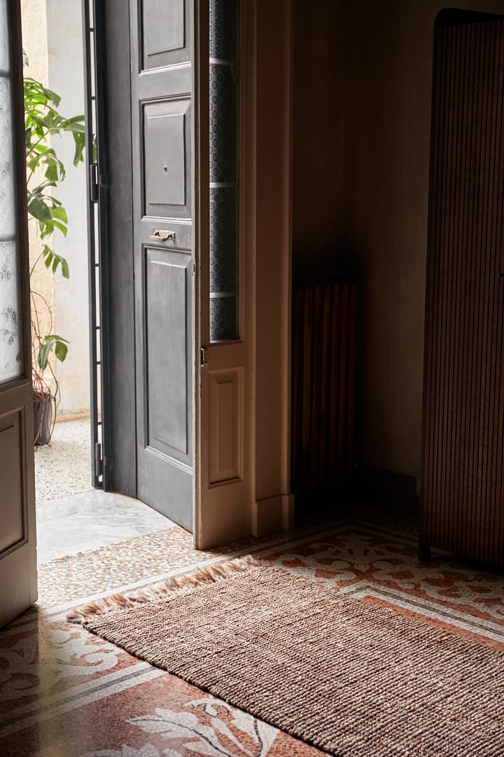 Alfombra de recibidor Athens, Natural, 80x250 cm Ferm Living
