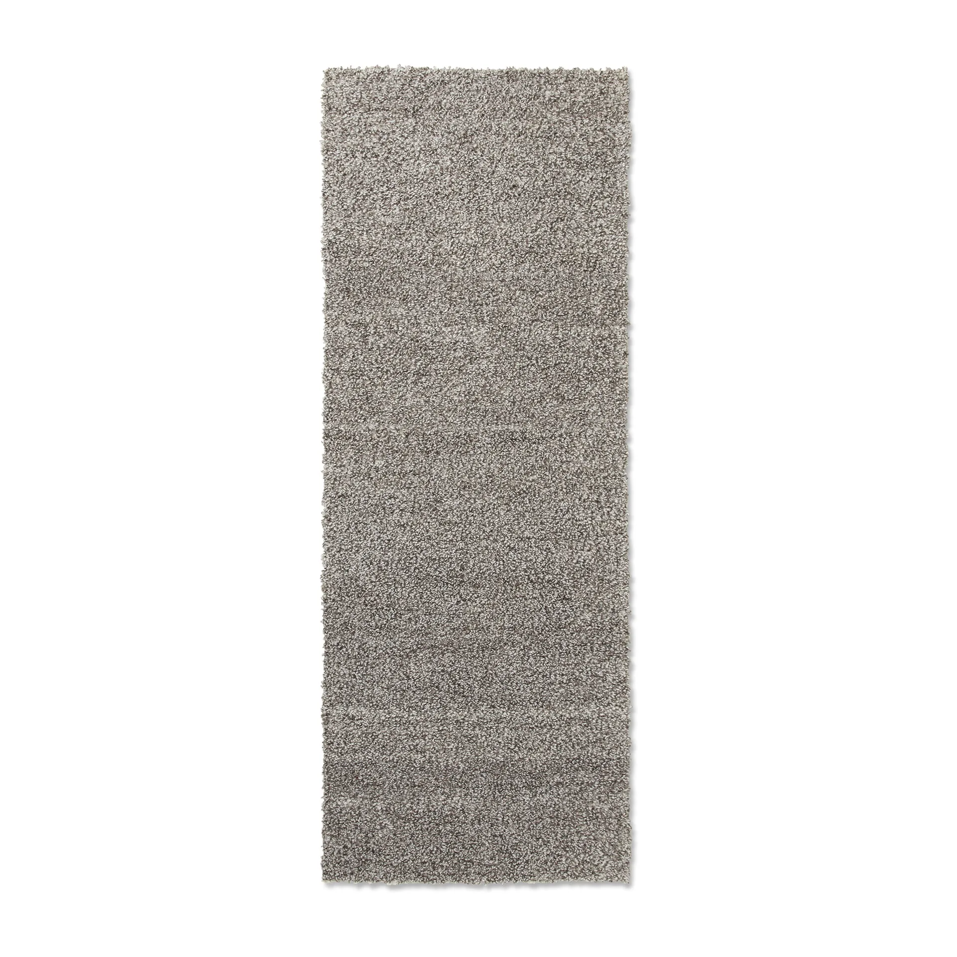 Alfombra de recibidor Slub bouclé 80x200 cm, Charcoal Ferm Living