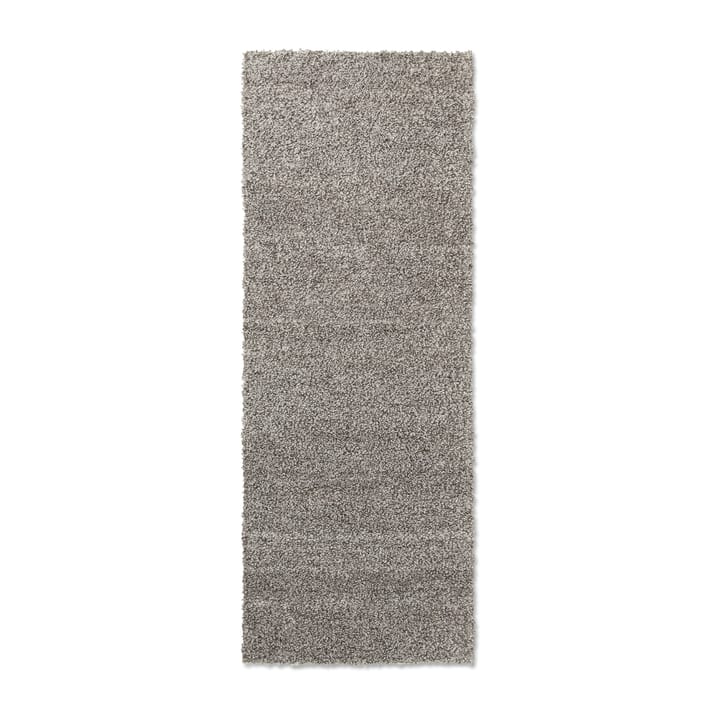 Alfombra de recibidor Slub bouclé 80x200 cm - Charcoal - ferm LIVING