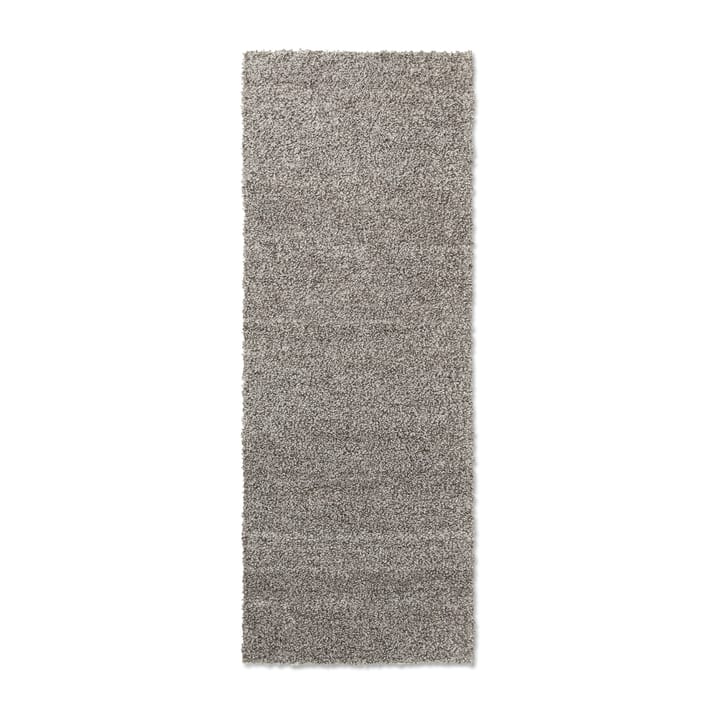 Alfombra de recibidor Slub bouclé 80x200 cm - Charcoal - Ferm LIVING