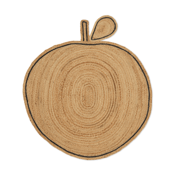 Alfombra de yute braided Apple - Natural - Ferm Living