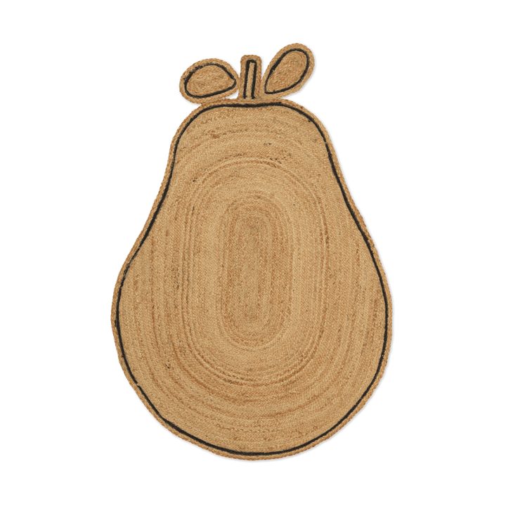 Alfombra de yute braided Pear - Natural - Ferm Living