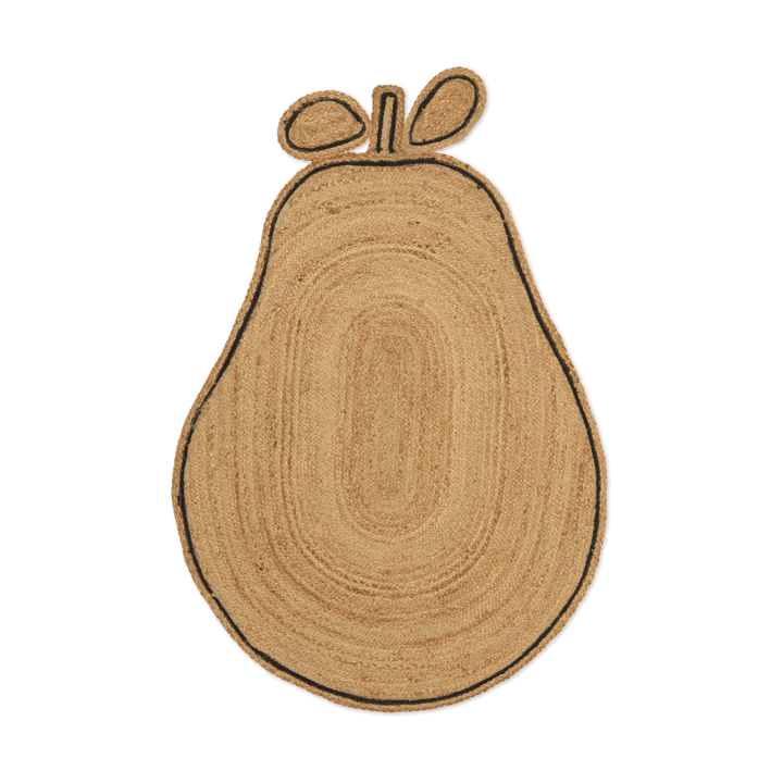 Alfombra de yute braided Pear - Natural - Ferm LIVING