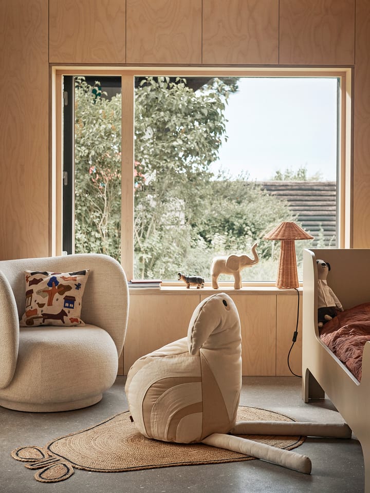 Alfombra de yute braided Pear, Natural Ferm Living