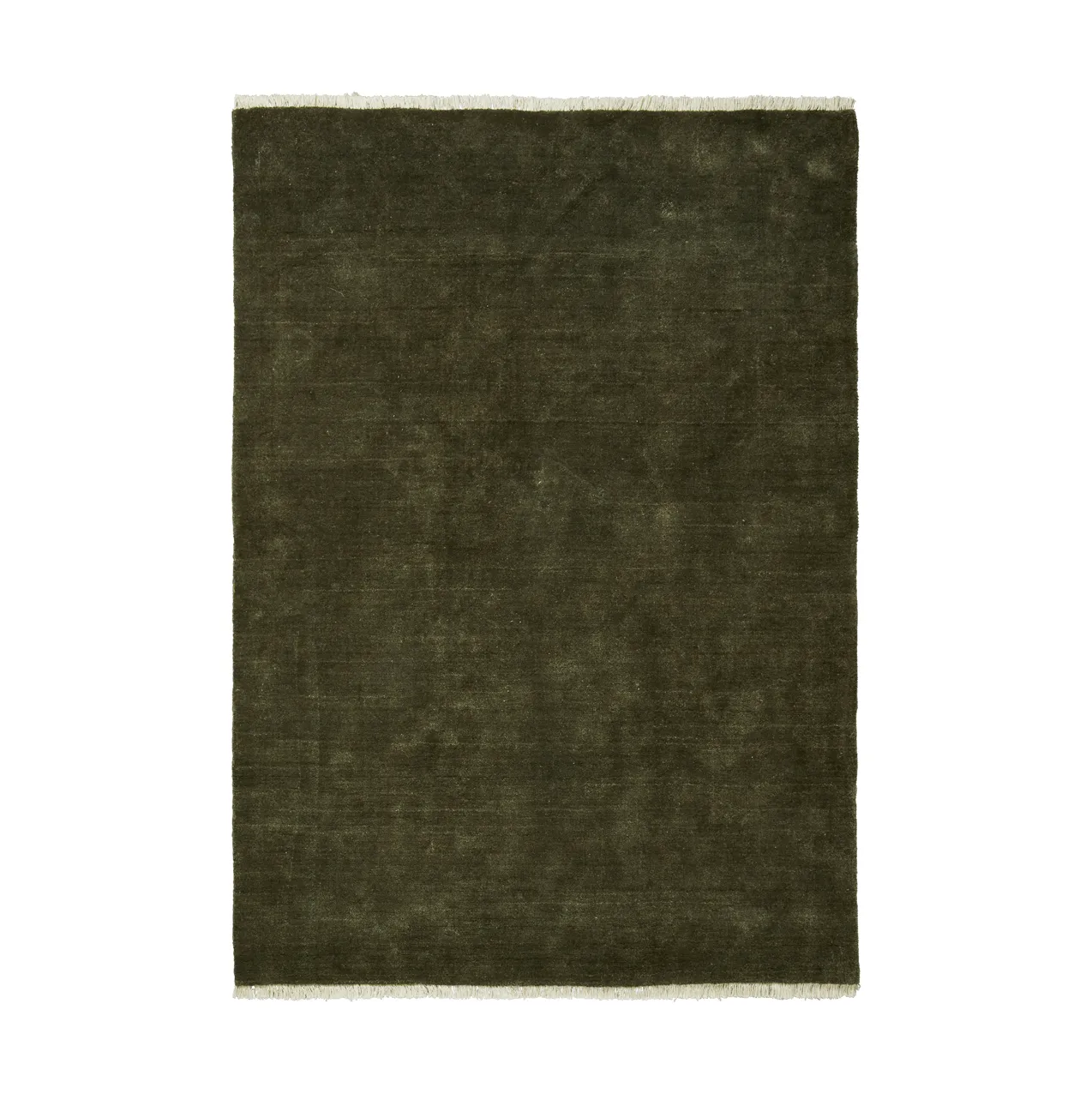 Alfombra de yute Firth, Dark olive, 140x200 cm Ferm Living