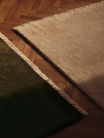 Alfombra de yute Firth - Dark olive, 140x200 cm - Ferm Living