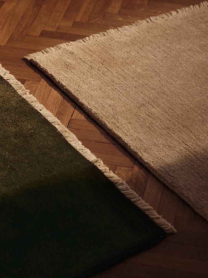 Alfombra de yute Firth, Dark olive, 140x200 cm Ferm Living