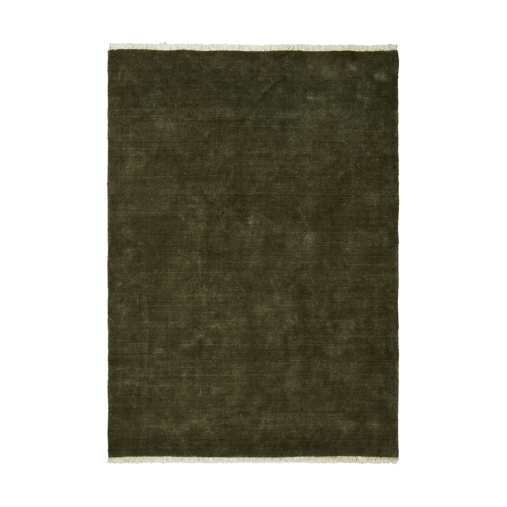 Alfombra de yute Firth, Dark olive, 170x240 cm Ferm Living