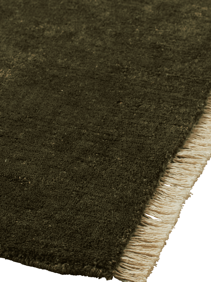 Alfombra de yute Firth, Dark olive, 170x240 cm Ferm Living