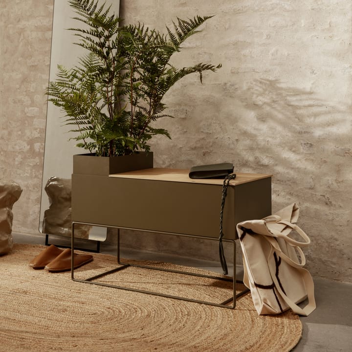Alfombra de yute ovalada grande Eternal, Natural Ferm Living