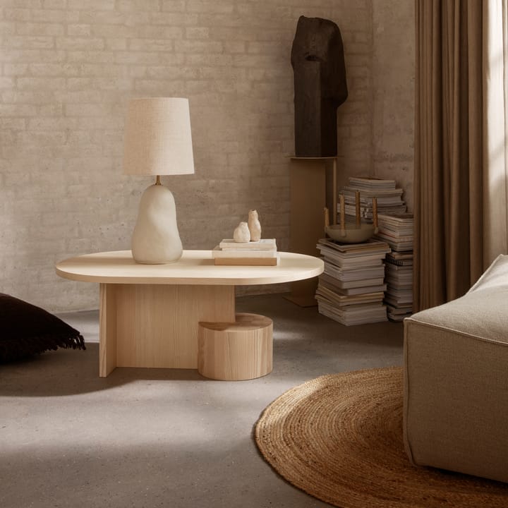 Alfombra de yute redonda Eternal large, Natural Ferm Living