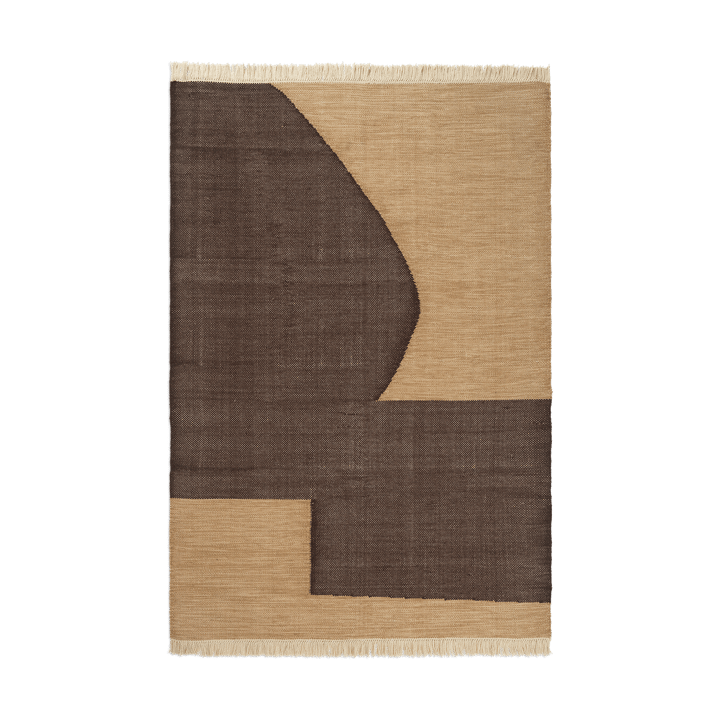 Alfombra Forene - Tan-Chocolate, 140x200 cm - Ferm Living