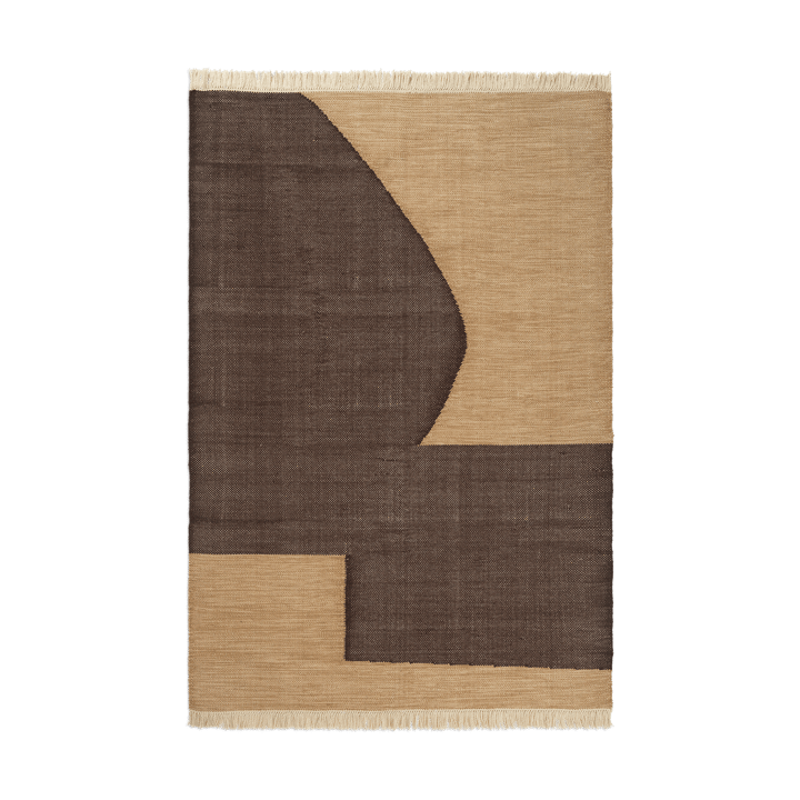 Alfombra Forene - Tan-Chocolate, 140x200 cm - ferm LIVING