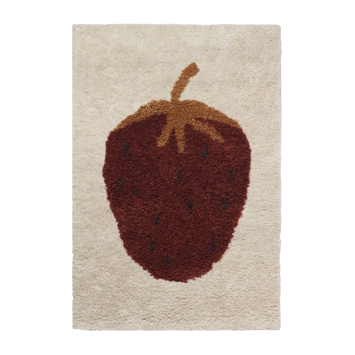 Alfombra Fruiticana L 120x180 cm - Strawberry - Ferm Living