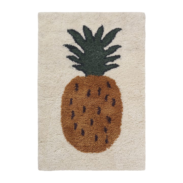 Alfombra Fruiticana S 80x120 cm - Pineapple - Ferm Living