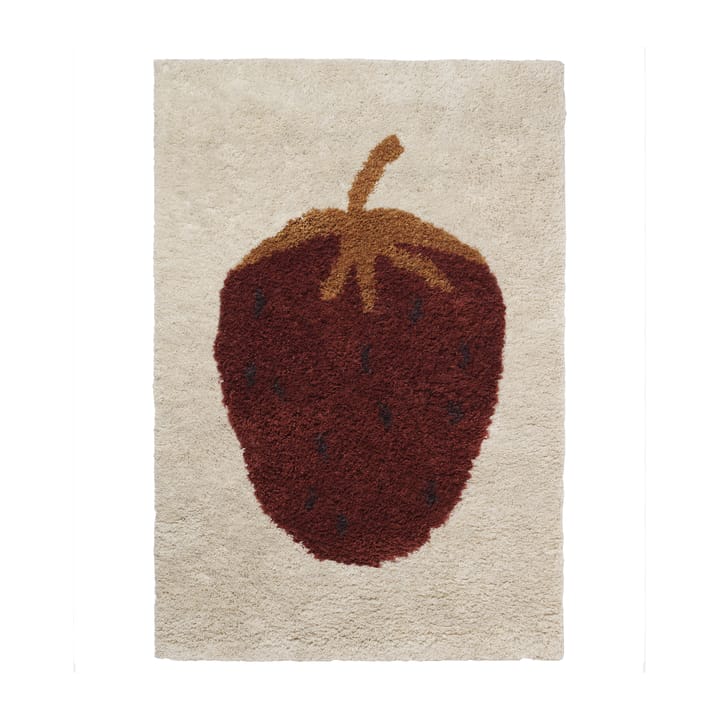 Alfombra Fruiticana S 80x120 cm - Strawberry - Ferm Living